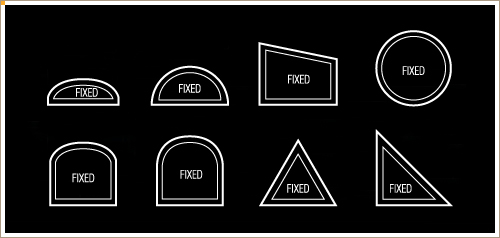 custom shapes