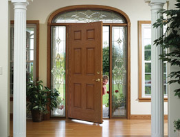 Learn how to clean your home entry door.