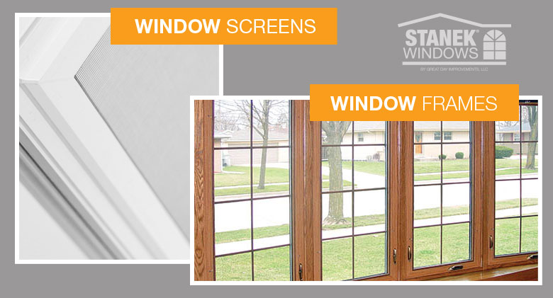 Window Screens and Window Frames