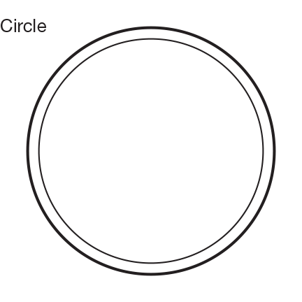 Custom Shape Circle Window