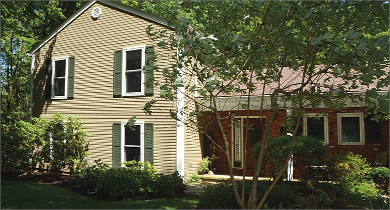 Residential home with Stanek Windows