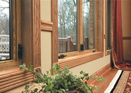 Woodgrain Windows