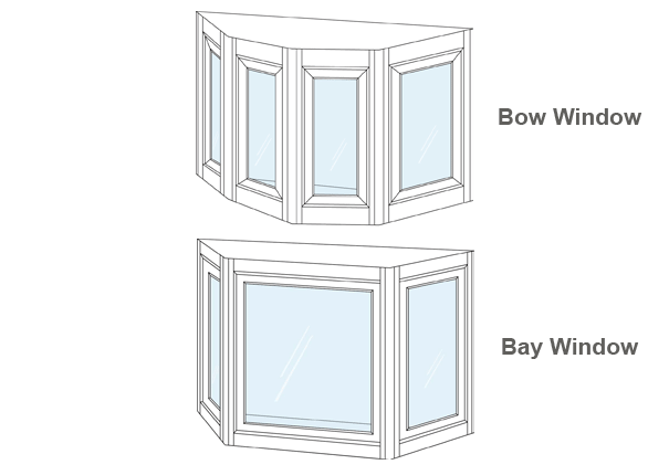 Bow and Bay Window