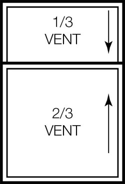 Double-Hung Window Size