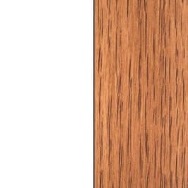 White/Medium Oak
