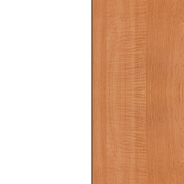 White / Rich Maple*