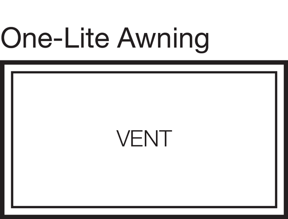 One-Lite Awning Window