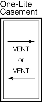 One-Lite Casement Window Venting