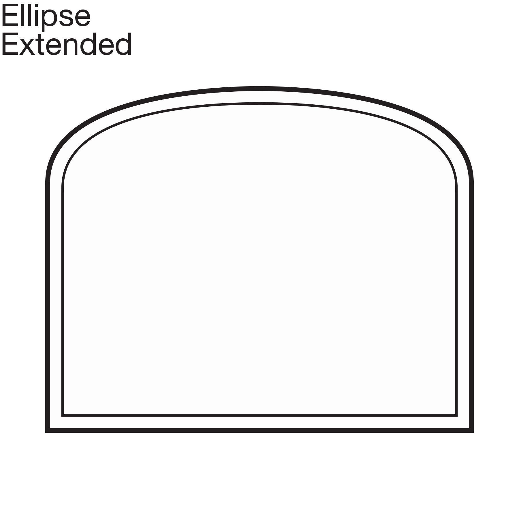 Custom Shape window ext elipse