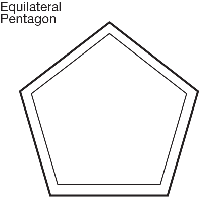 Custom Shape Pentagon Window
