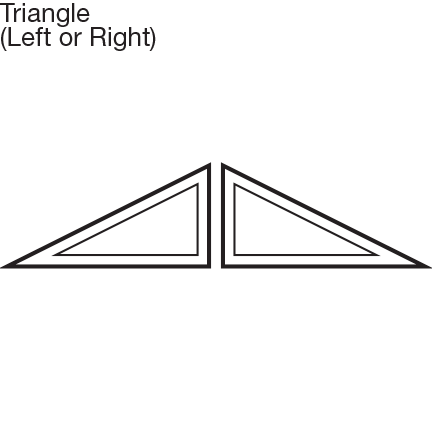 Custom Shape Triangle Window