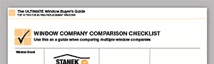 Window Buyer's Checklist