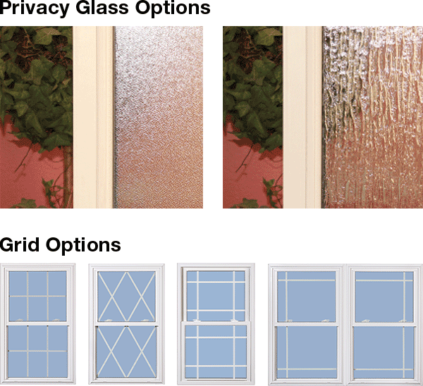 Privacy Glass and Grid Options