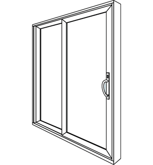 Patio Door Drawing